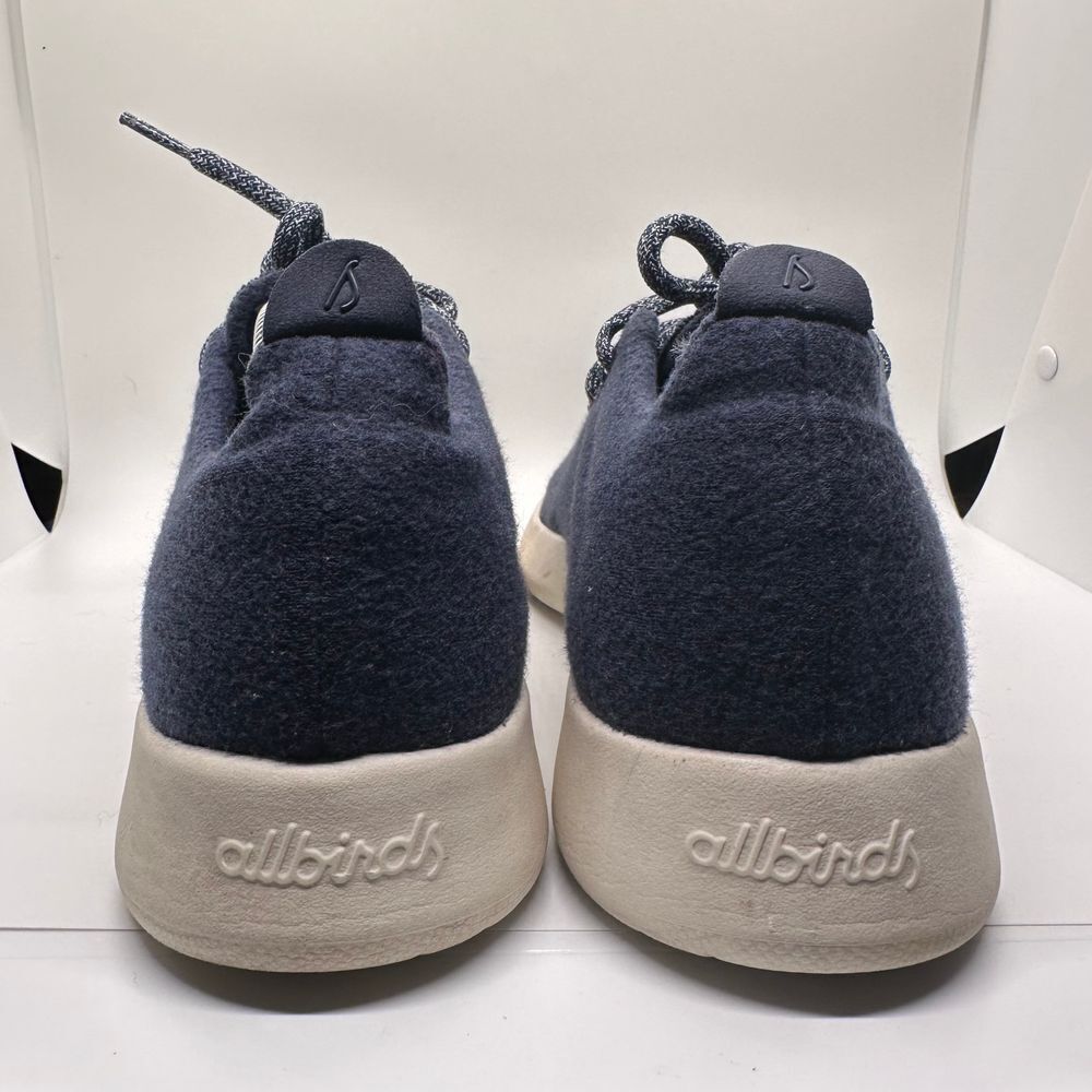 Allbirds Wool Runner Mizzles Navy Blue M11 Lightweight Comfortable  Sneakers‎ - Picture 3 of 9